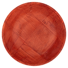 8" Round Wooden Bowl