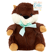 Happy Easter 10 in. Sitting Easter Plush