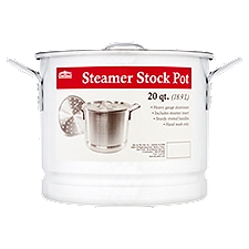 ChefElect 20 qt Steamer Stock Pot, 1 Each