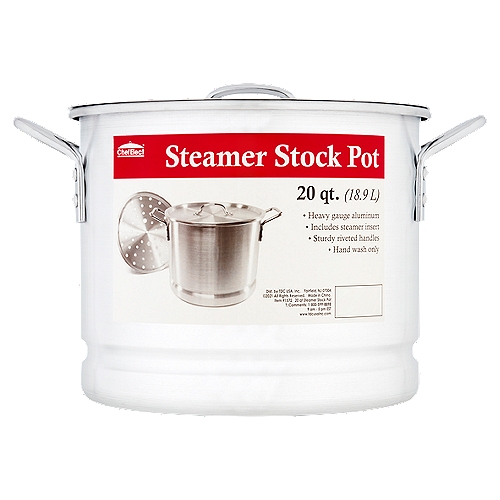 ChefElect 20 qt Steamer Stock Pot
