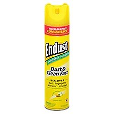 Endust Multi-Surface Dusting Spray, Lemon Zest, 12.5 Ounce