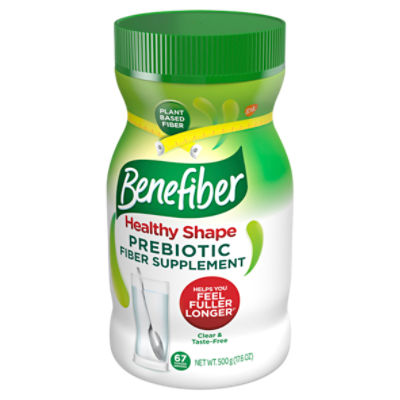 Benefiber Healthy Shape Prebiotic Fiber Supplement Powder for