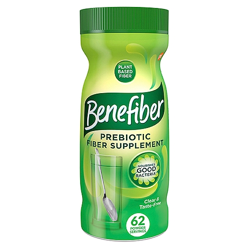 Benefiber Daily Prebiotic Fiber Supplement Powder for Digestive Health, Daily Fiber Powder - 8.7 Oz