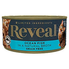 Reveal Grain Free Ocean Fish in a Natural Broth, 2.47 oz