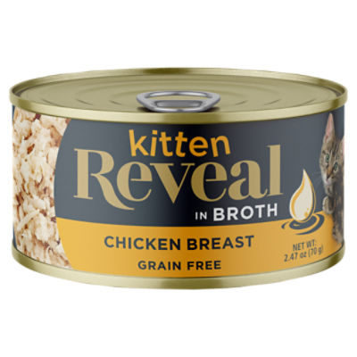 Reveal Chicken Breast in Broth Kitten Food, 2.47 oz