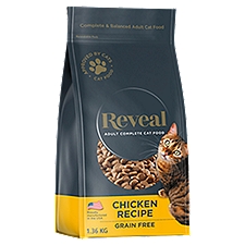 Reveal Grain Free Chicken Recipe Adult Complete Cat Food, 3 lb