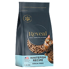 Reveal Grain Free Whitefish Recipe Adult Complete Cat Food, 3 lb