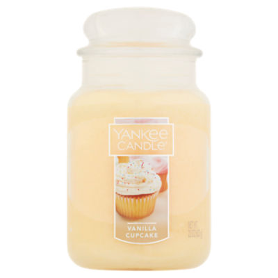 Yankee Candle Vanilla Cupcake Candle, 22 oz