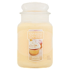 Yankee Candle Vanilla Cupcake Candle, 22 oz