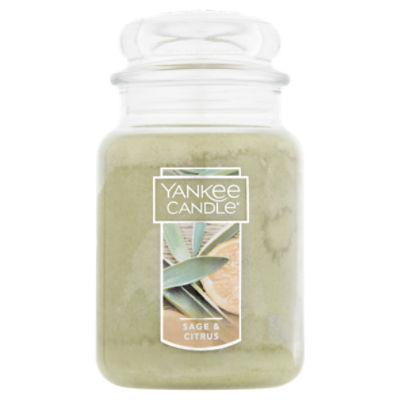 Yankee Candle Sage & Citrus Candle, 22 oz
