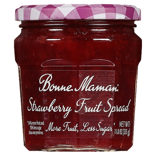 Bonne Maman Strawberry Fruit Spread, 11.8 oz