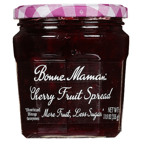 Bonne Maman Cherry Fruit Spread, 11.8 oz