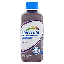 Electrolit Grape Electrolyte Beverage, 21 fl oz