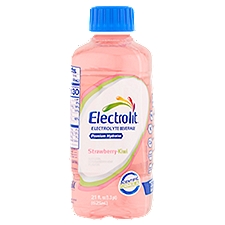 Electrolit Strawberry-Kiwi Electrolyte Beverage, 21 fl oz