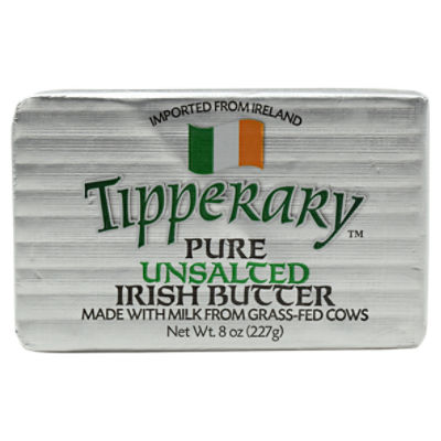 Tipperary Pure Unsalted Irish Butter, 8 oz - Fairway