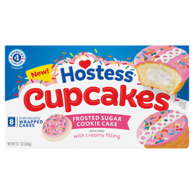 Hostess Cupcakes Frosted Sugar Cookie Cake, 8 count, 12.7 oz