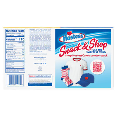 Hostess Golden Cupcakes Nutrition Besto Blog