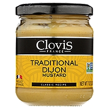 Clovis Traditional Dijon, Mustard, 7 Ounce