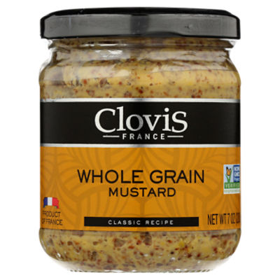 Clovis Whole Grain Mustard, 7 oz