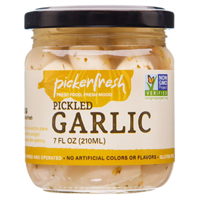 Pickerfresh Pickled Garlic, 7 fl oz