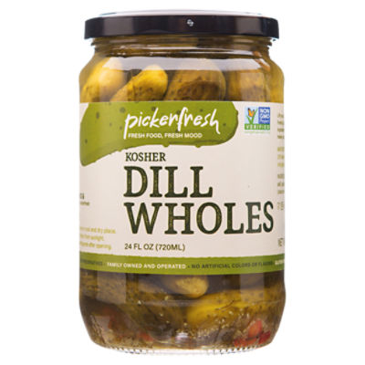 Pickerfresh Kosher Dill Wholes, 24 fl oz