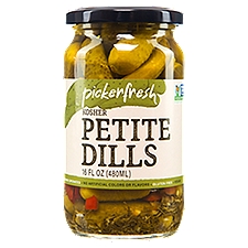 Pickerfresh Kosher Petite Dills, 16 fl oz