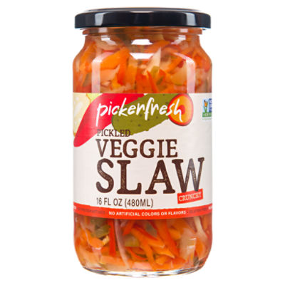 Pickerfresh Crunchy Pickled Veggie Slaw, 16 fl oz