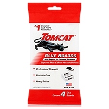 Tomcat  Glue Boards, 4 Each