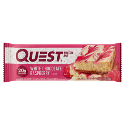 Quest White Chocolate Raspberry Flavor Protein Bar, 2.12 oz