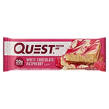 Quest White Chocolate Raspberry Flavor, Protein Bar, 2.12 Ounce