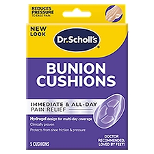 Dr. Scholl's Bunion Cushions, 5 count