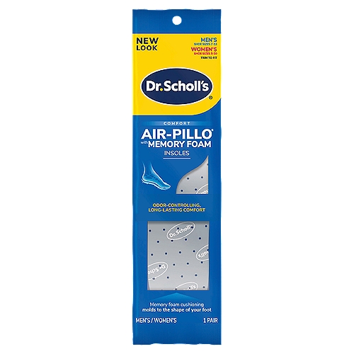 Dr. Scholl's Double Air-Pillo Comfort Insoles, one pair