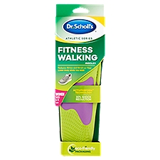 Dr. Scholl's Athletic Series Fitness Walking Insoles, Women Sizes 6-11, 1 pair