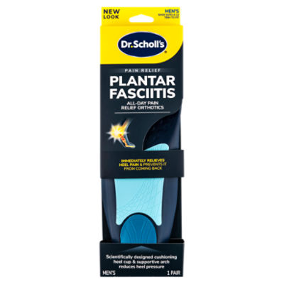 Dr. Scholl's Pain Relief For Plantar Fasciitis Insoles for Men - Size (8-13)