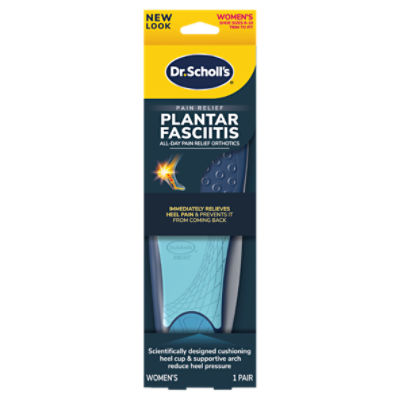 Dr. Scholl's Pain Relief For Plantar Fasciitis Insoles for Women Size