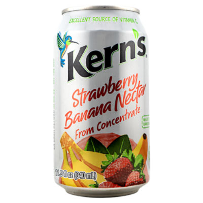 Kern's Strawberry Banana Nectar, 11.5 fl oz