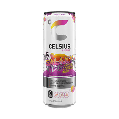 Celsius Energy Drink SP Galaxy Vibe 12 Fl Oz