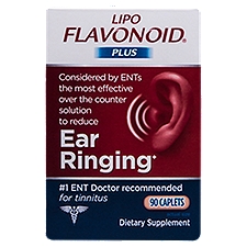 Lipo-Flavonoid Ear Ringing Caplets, 90 Each