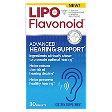 Lipo Flavonoid Advanced Hearing Support Dietary Supplement, 30 count