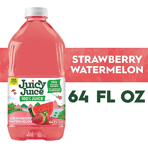 Juicy Juice 100% Juice, Strawberry Watermelon, 64 fl oz