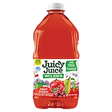 Juicy Juice Fruit Punch, 100% Juice, 64 Fluid ounce
