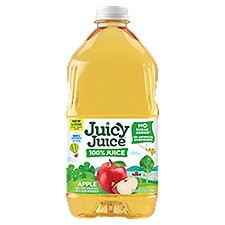 Juicy Juice Apple Juice, 100% Juice, 64 FL ounce Bottle