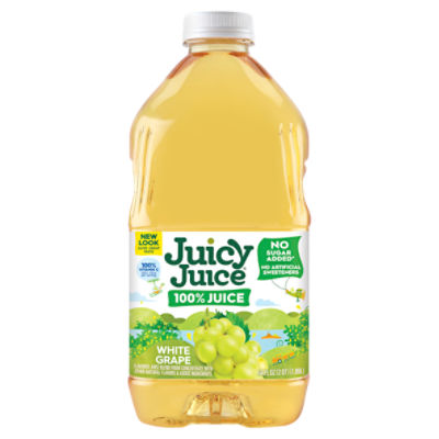 Juicy Juice White Grape 100 Juice, 64 fl oz