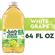 Juicy Juice 100% Juice, White Grape, 64 fl oz, 64 Fluid ounce