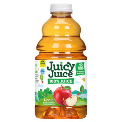 Juicy Juice Organics Apple Juice, 100% Organic Apple Juice, 48 FL OZ Bottle  