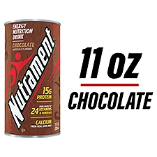 Nutrament Chocolate Energy Nutrition Drink, 11 fl oz