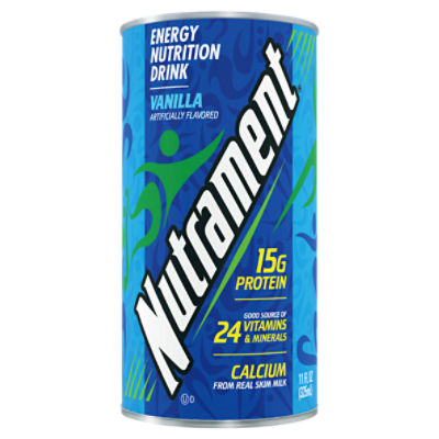 Nutrament Vanilla Energy Nutrition Drink, 11 fl oz