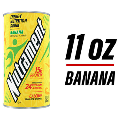 Nutrament Banana Energy Nutrition Drink, 11 fl oz