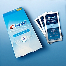 Crest 3D Whitestrips Classic Vivid Dental Whitening Kit, 20 count