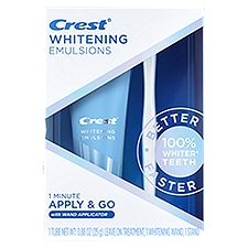Crest Whitening Emulsions Leave on Treatment